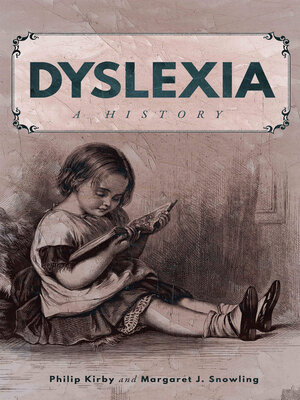 cover image of Dyslexia